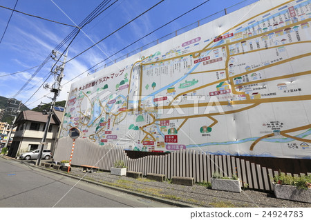 Minakami-cho · Huge tourist information signboard 24924783