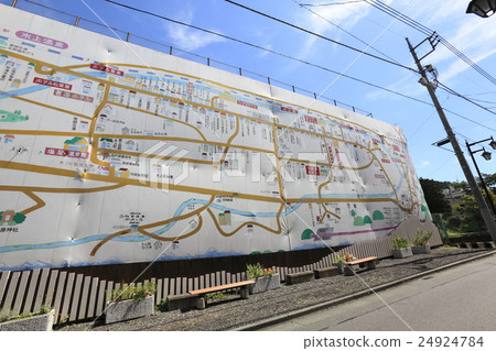 Minakami-cho · Huge tourist information signboard 24924784