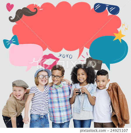 Kids Casual Joyful Independant Graphic Concept Kids Casual Joyful Independant Graphic Concept 24925107