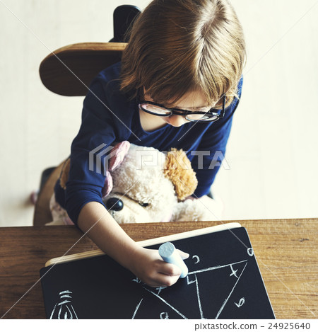 Kid Childhood Writing Science Math Concept Kid Childhood Writing Science Math Concept 24925640
