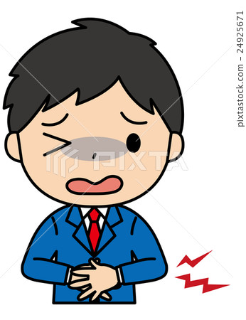 男學生腹部疼痛 男學生腹部疼痛 24925671