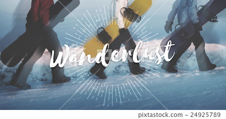 Wanderlust Adventure Camping Explore Journey Concept 24925789