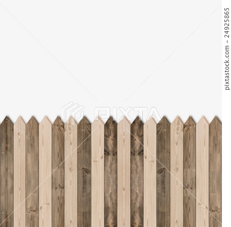 Wooden fence texture background with copy space 24925865