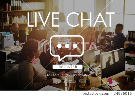 Communication Chat Connection Conversation Concept Communication Chat Connection Conversation Concept 24926016