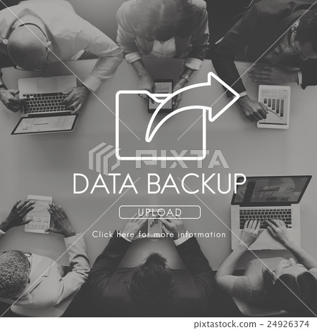 Data Transfer Exchange Sharing Sync Upload Concept 24926374