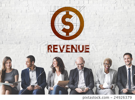Revenue Finance Business People Technology Graphic Concept Revenue Finance Business People Technology Graphic Concept 24926379