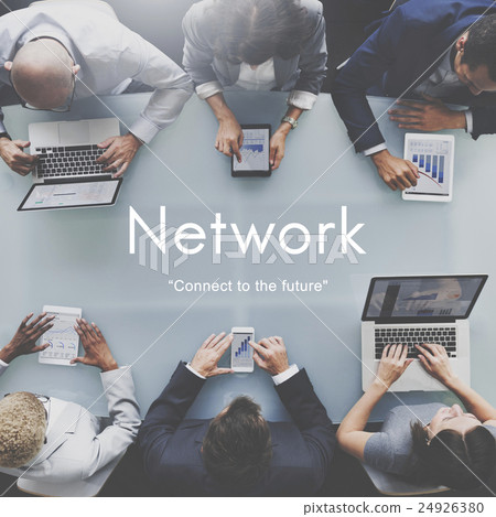Network Connect Future Strategy Innovation Concept Network Connect Future Strategy Innovation Concept 24926380