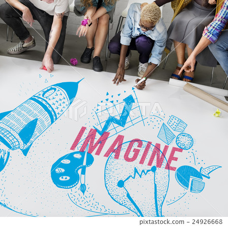 Imagine Ideas Creativity Imagination Light Bulb Concept Imagine Ideas Creativity Imagination Light Bulb Concept 24926668