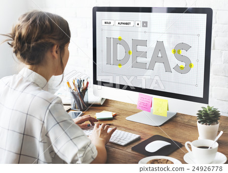 Create Creative Ideas Thinking Thoughts Concept 24926778