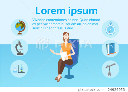 Student Girl University Education Icons School 24926953