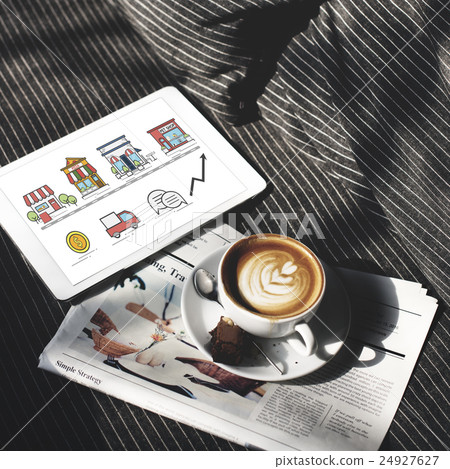 Small Business Strategy Marketing Enterprise Concept Small Business Strategy Marketing Enterprise Concept 24927627