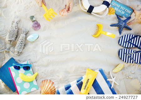 Summer Vacation Travel Beach Holiday Relax Concept 24927727