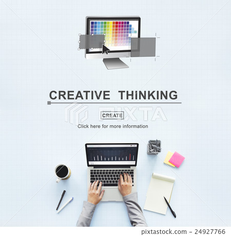 Creative Thinking Design Imagination Inspiration Concept 24927766
