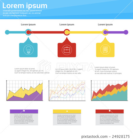 Graphic Set Finance Infographic Icon Business 24928175