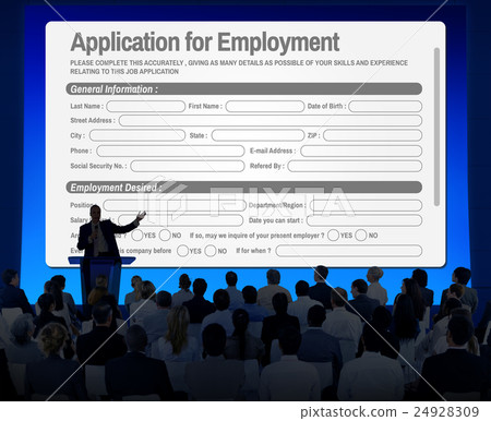 Application For Employment Form Job Concept Application For Employment Form Job Concept 24928309