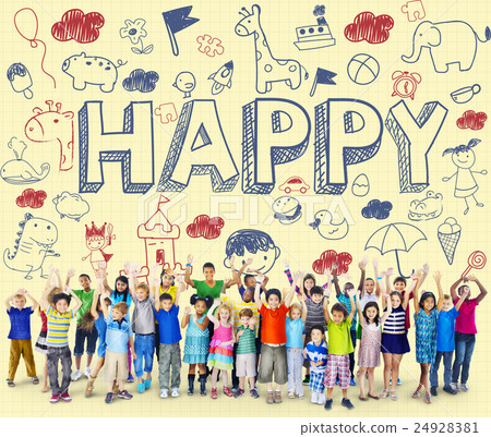 Kids Children Joy Happy Child Concept Kids Children Joy Happy Child Concept 24928381