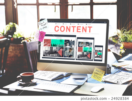 Content Data Blogging Media Publication Concept Content Data Blogging Media Publication Concept 24928384