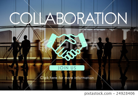 Collaboration Partnership Company Enterprise Corporate Concept Collaboration Partnership Company Enterprise Corporate Concept 24928406