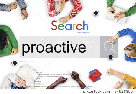 Proactive Motivated Action Control Enterprising Concept 24928899