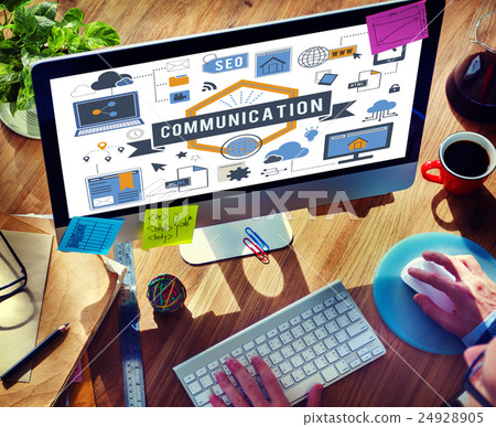 Connection Communication Digital Networking Concept 24928905