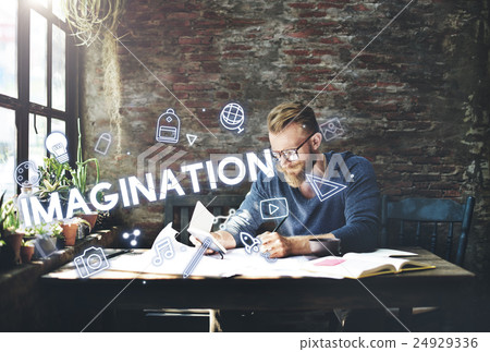 Creativity Design Process Graphics Concept 24929336