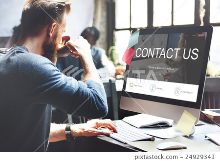 Register Enquiry Online Web Page Concept Register Enquiry Online Web Page Concept 24929341