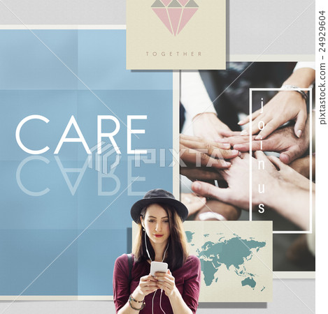 Team Teamwork Help Share Contribute Concept 24929604