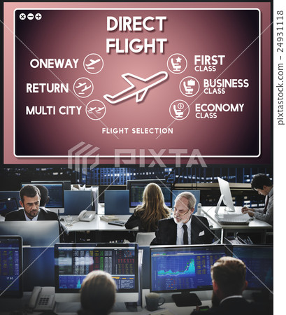 Flight Information Selection Tourism Transport Concept 24931118