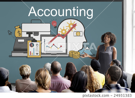Accounting Finance Auditing Money Banking Concept 24931383