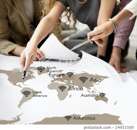 Location Destination Map Direction Journey Concept Location Destination Map Direction Journey Concept 24931500