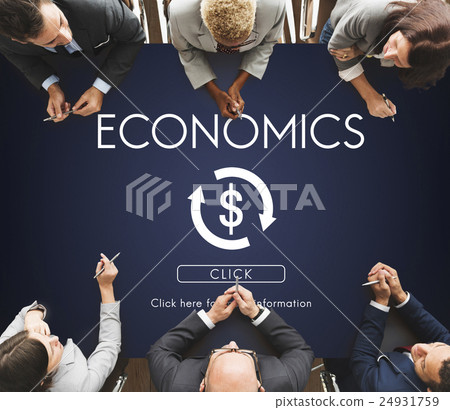 Financial Trade Economics Financial Graphic Concept 24931759