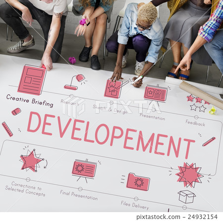 Design Development Visualize Creativity Concept Design Development Visualize Creativity Concept 24932154