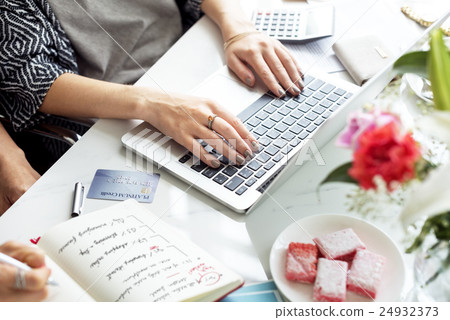Workspace Laptop Analysis Technology Working Concept Workspace Laptop Analysis Technology Working Concept 24932373