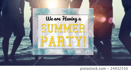Let's Celebrate Festivity Summer Happy Concept Let's Celebrate Festivity Summer Happy Concept 24932550