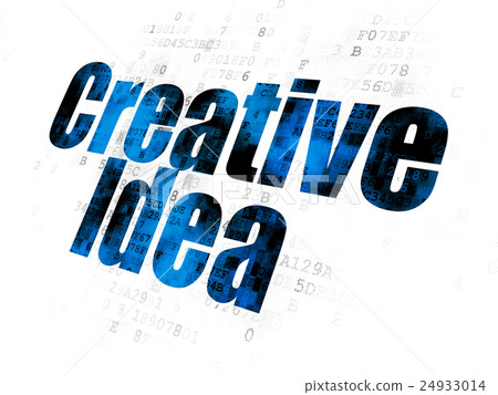 Business concept: Creative Idea on Digital 24933014