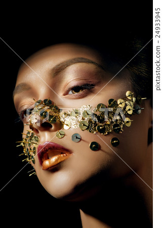 beautiful woman with art make up beautiful woman with art make up 24933945