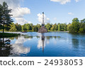 The Chesme Column in Catherine royal park Saint 24938053