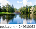 The Marble Bridge in Catherine royal park Saint 24938062