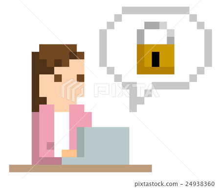 像素圖：PC安全 24938360