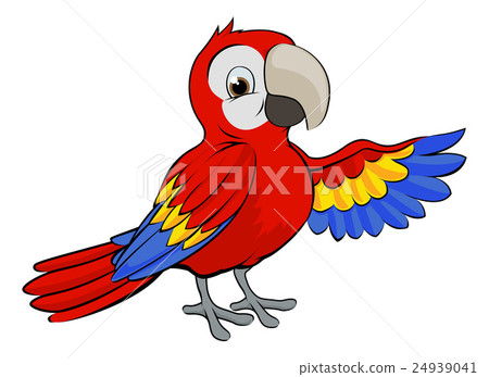 Cartoon Parrot 24939041