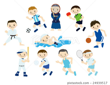 Athletes without men's outline 24939517