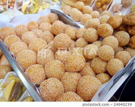 sesame dumpling, snack, asian 24940239