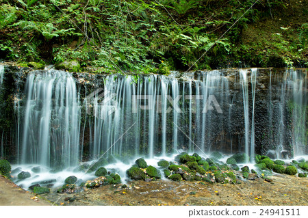 Karuizawa Shiraito Falls September Stock Photo