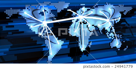 Global telecommunication 24941779