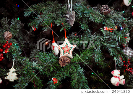 Christmas and New Year background 24941850