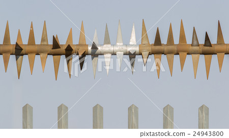 Spiked fence Spiked fence 24943800