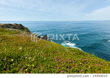 Summer Atlantic ocean coast (Algarve, Portugal). 24944010