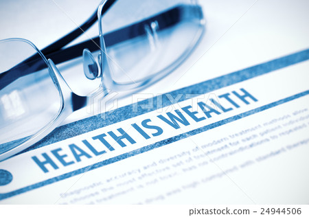 Health Is Wealth. Medicine. 3D Illustration. 24944506