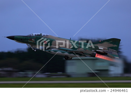 JASDF fighter takeoff RF-4E 24946461