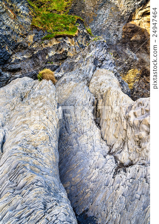 Reynisfjall Mountain at the black sand beach 24947464